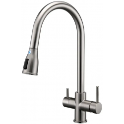 Кухонный смеситель Fabiano FKM 3122 Inox A-32